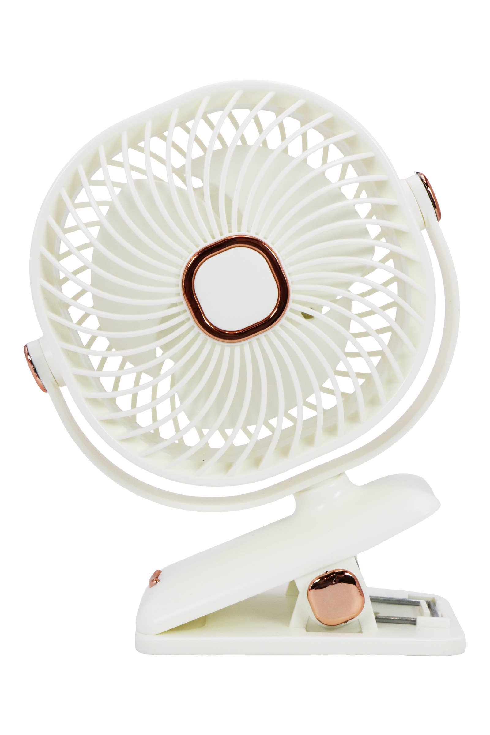 Retro Square Matte Clip-on Tabletop Desk Fan