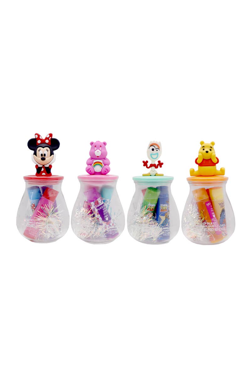 Disney Lip Balm Set in reusable Jar