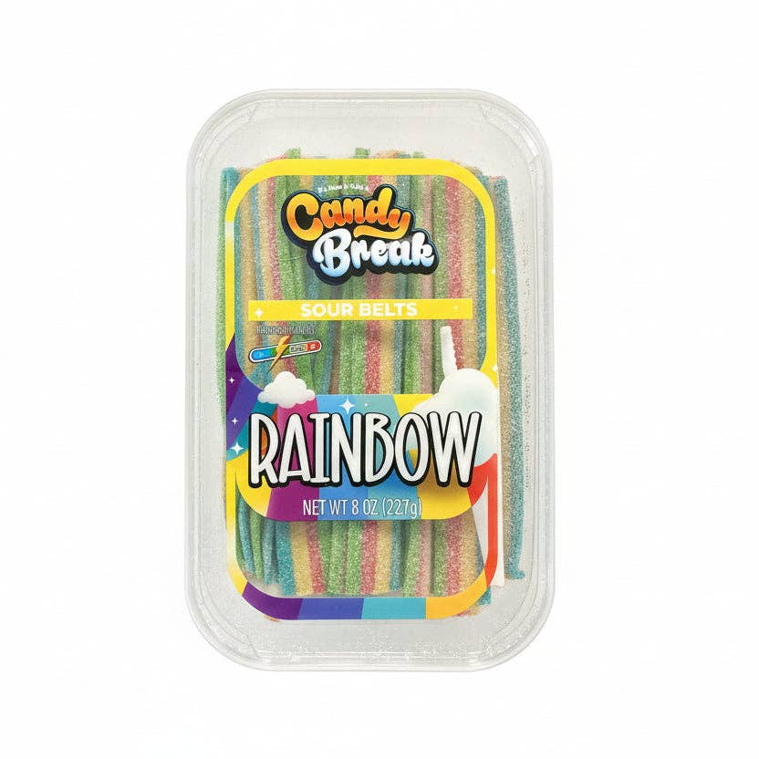 Candy Break Sour Belts Rainbow
