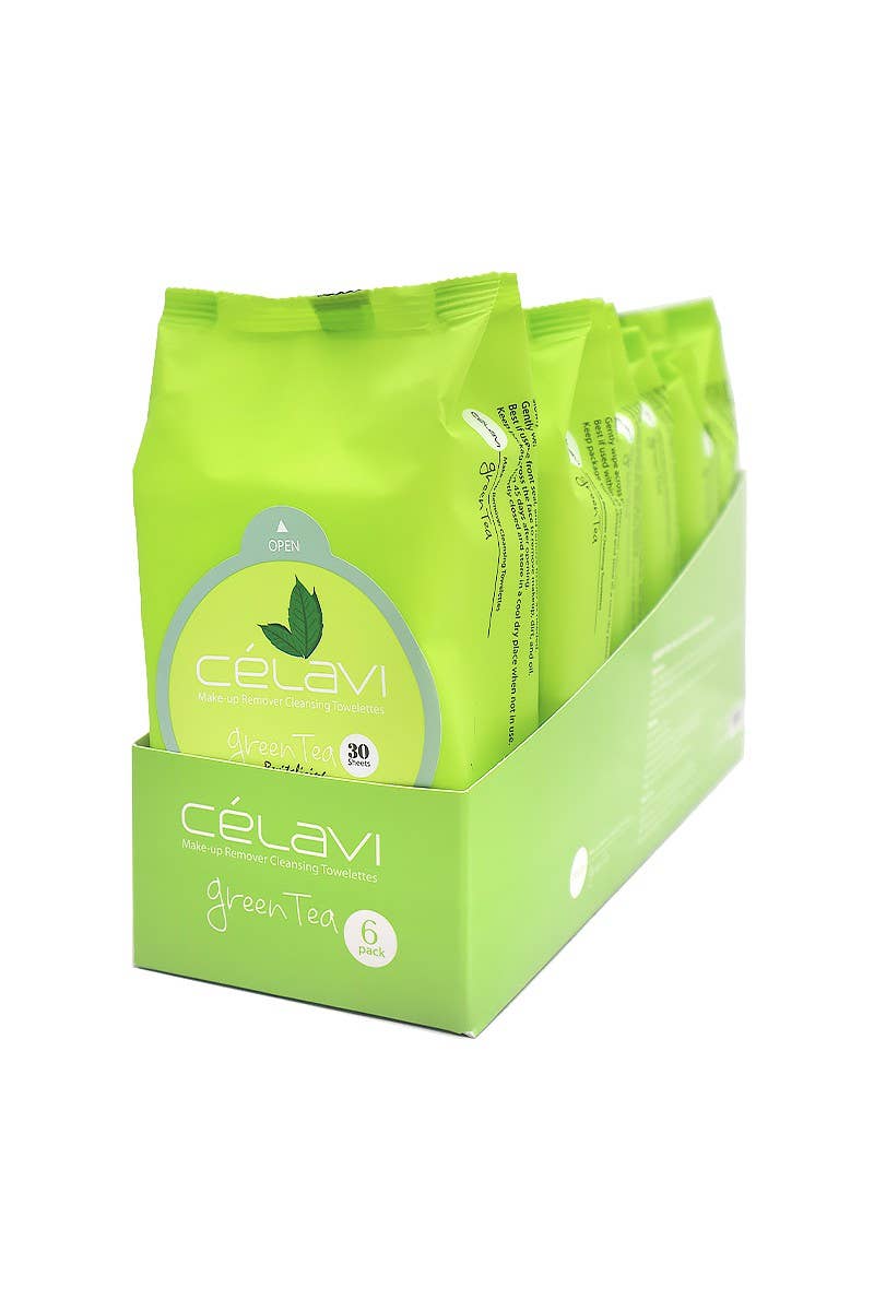 Green Tea Makeup Cleansing Towelette