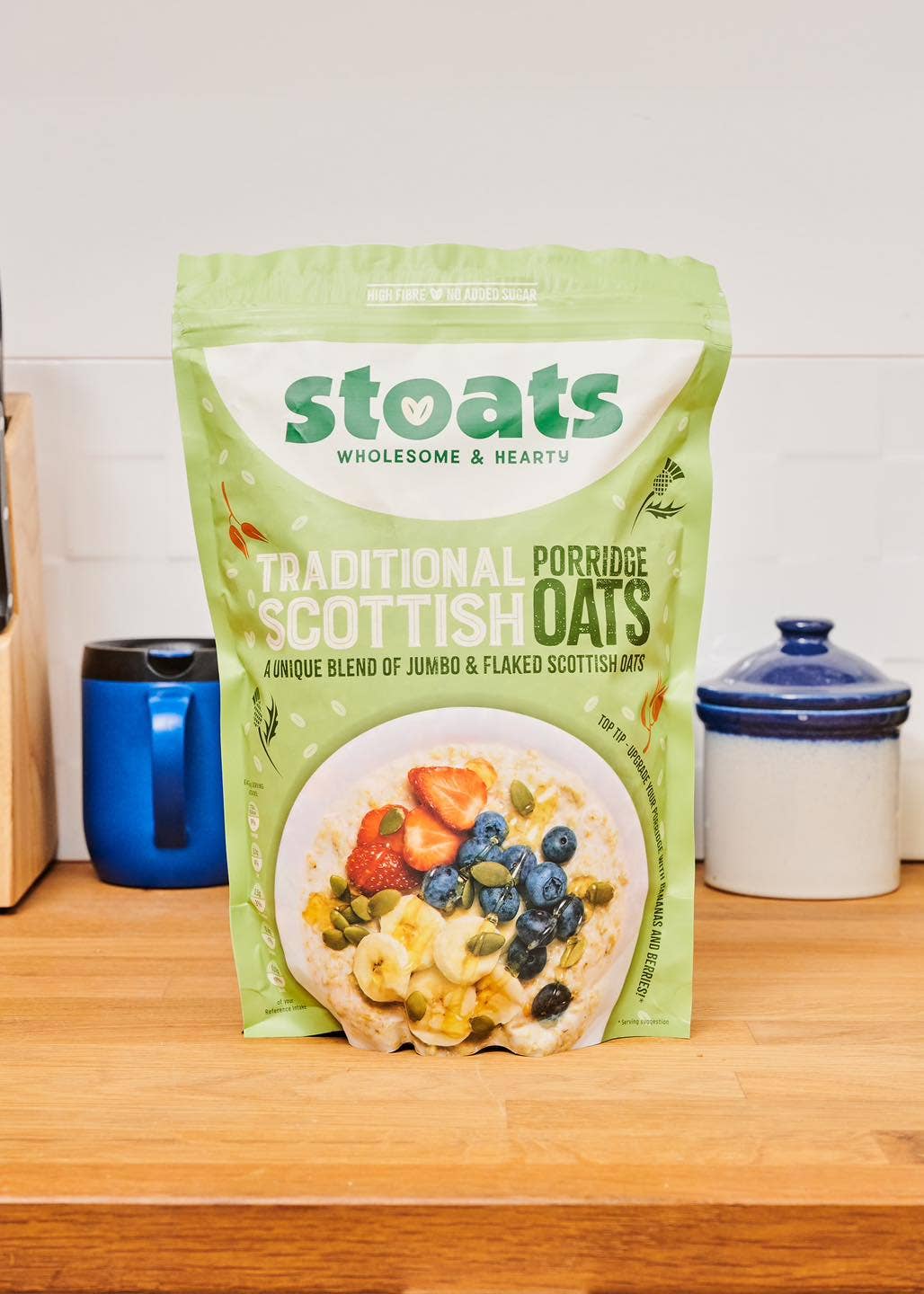 Stoat's Traditional Scottish Porridge Oats, 750g