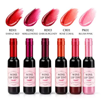 Wine bottle lip tint
