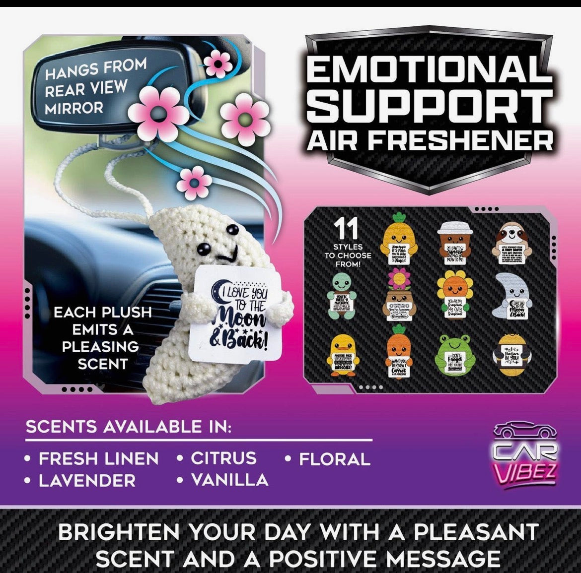 Emotional Support Car Freshner
