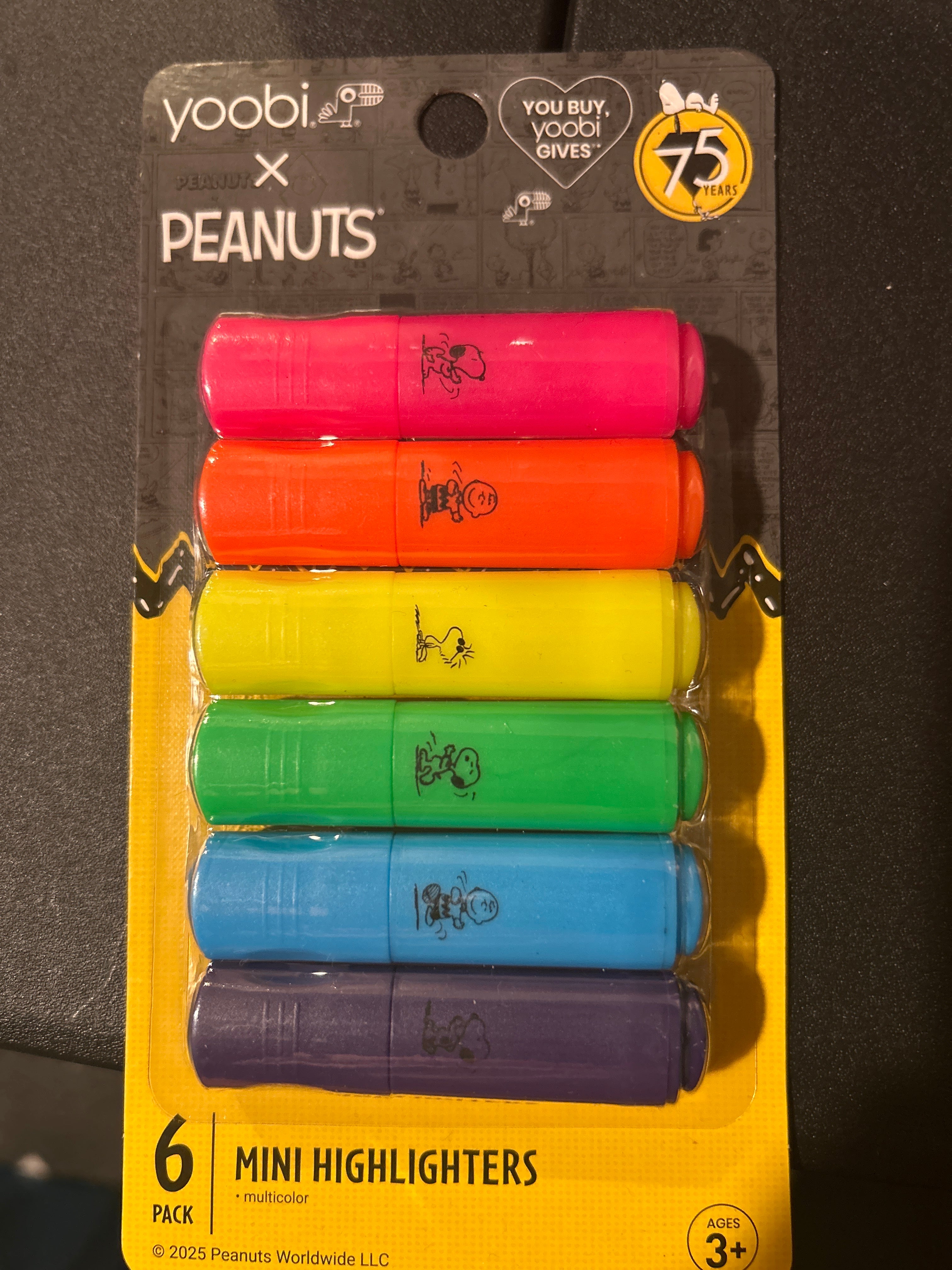 Peanuts Highlighters