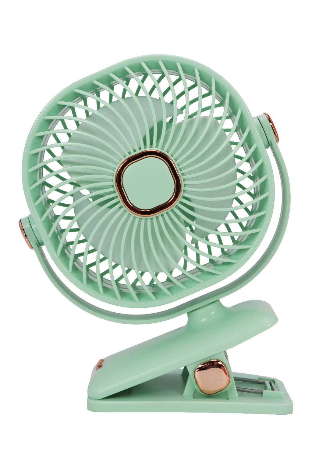 Retro Square Matte Clip-on Tabletop Desk Fan