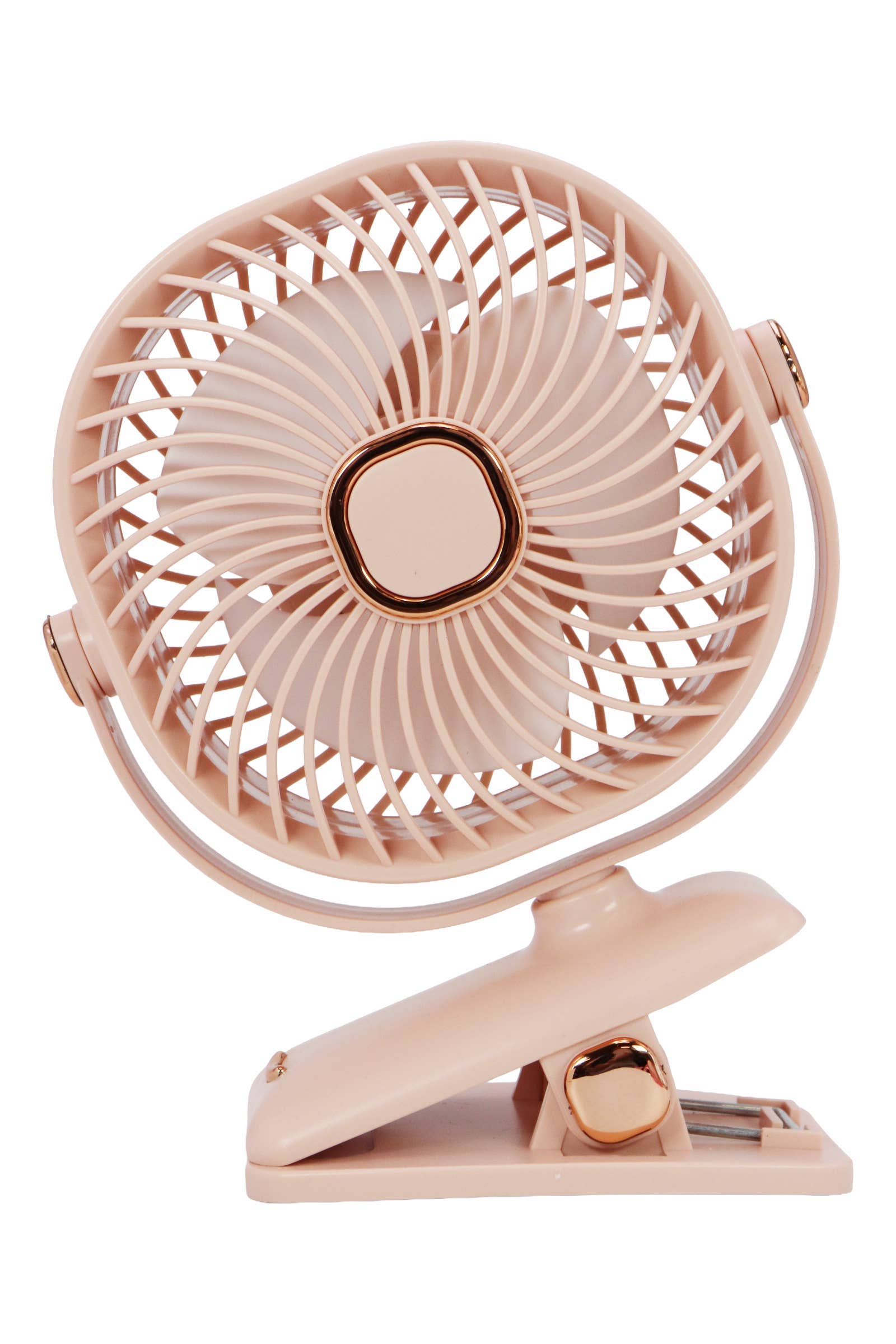 Retro Square Matte Clip-on Tabletop Desk Fan