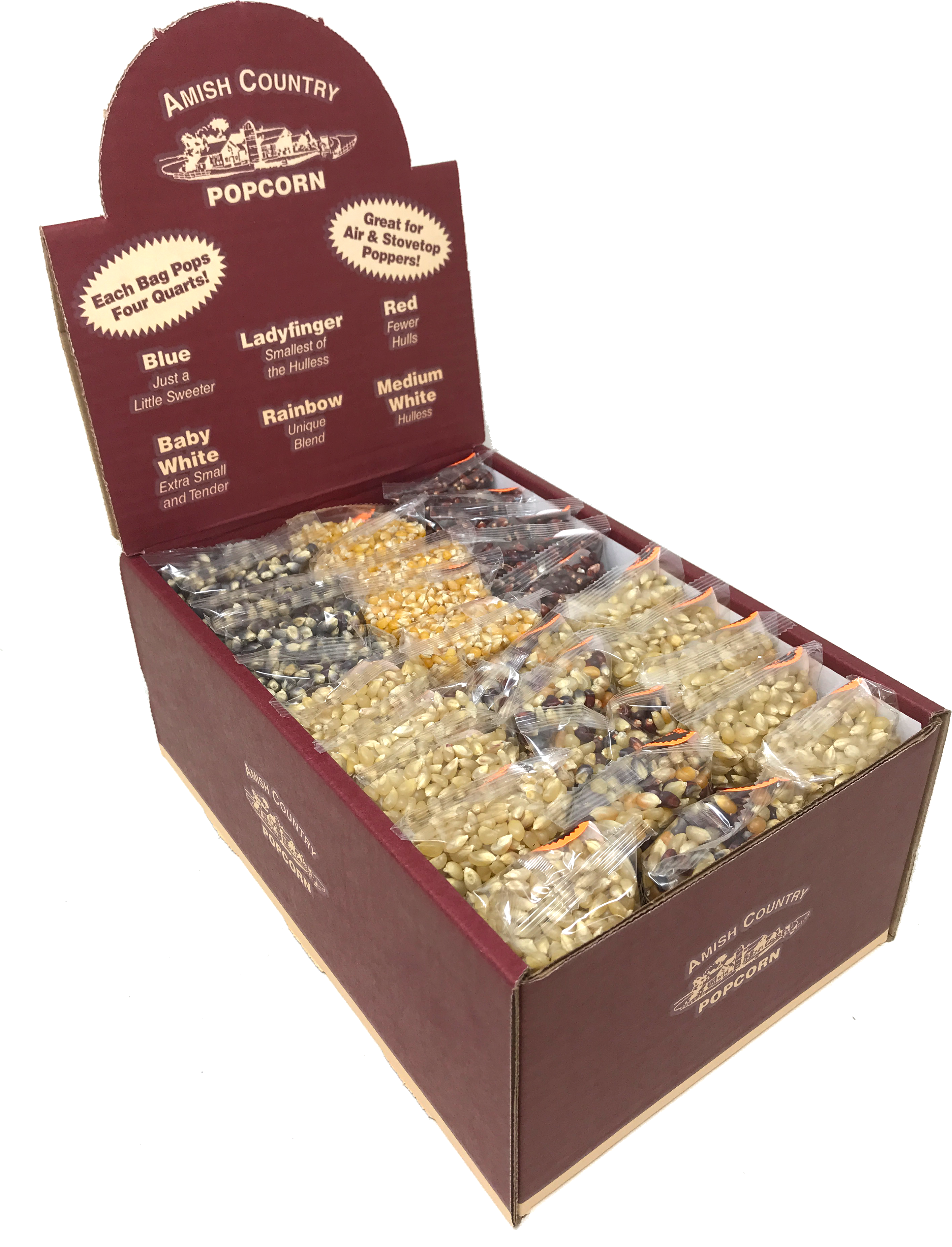 4oz Popcorn Sampler